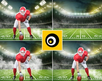 Digital sports backgrounds - Sports backdrop - Football background