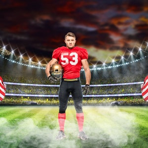 Digital sports backgrounds - Sports backdrop - Digital football background