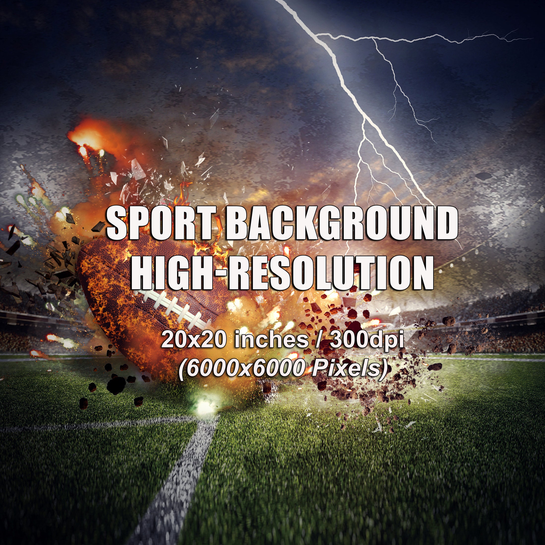 Rugby Poster Template: Customizable Sports Digital Background (PSD, JPG ...