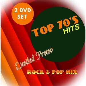 70&#39;s Rock & Pop Music Videos - 2 DVD&#39;s - 100 Hits