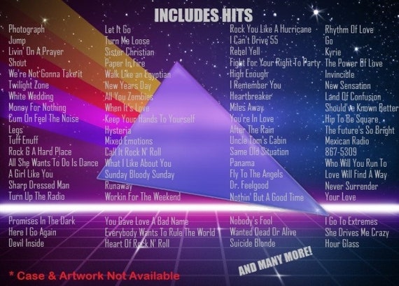80's Rock Music Videos - 3 Dvd's - 150 Hits - Etsy