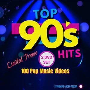 90&#39;s Pop Music Videos - 2 DVD - 100 Hits