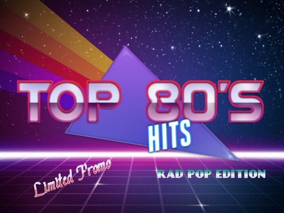 80's Rad Pop Music Videos DVD - 50 Hits