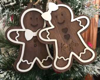 Gingerbread Ornament Personalized