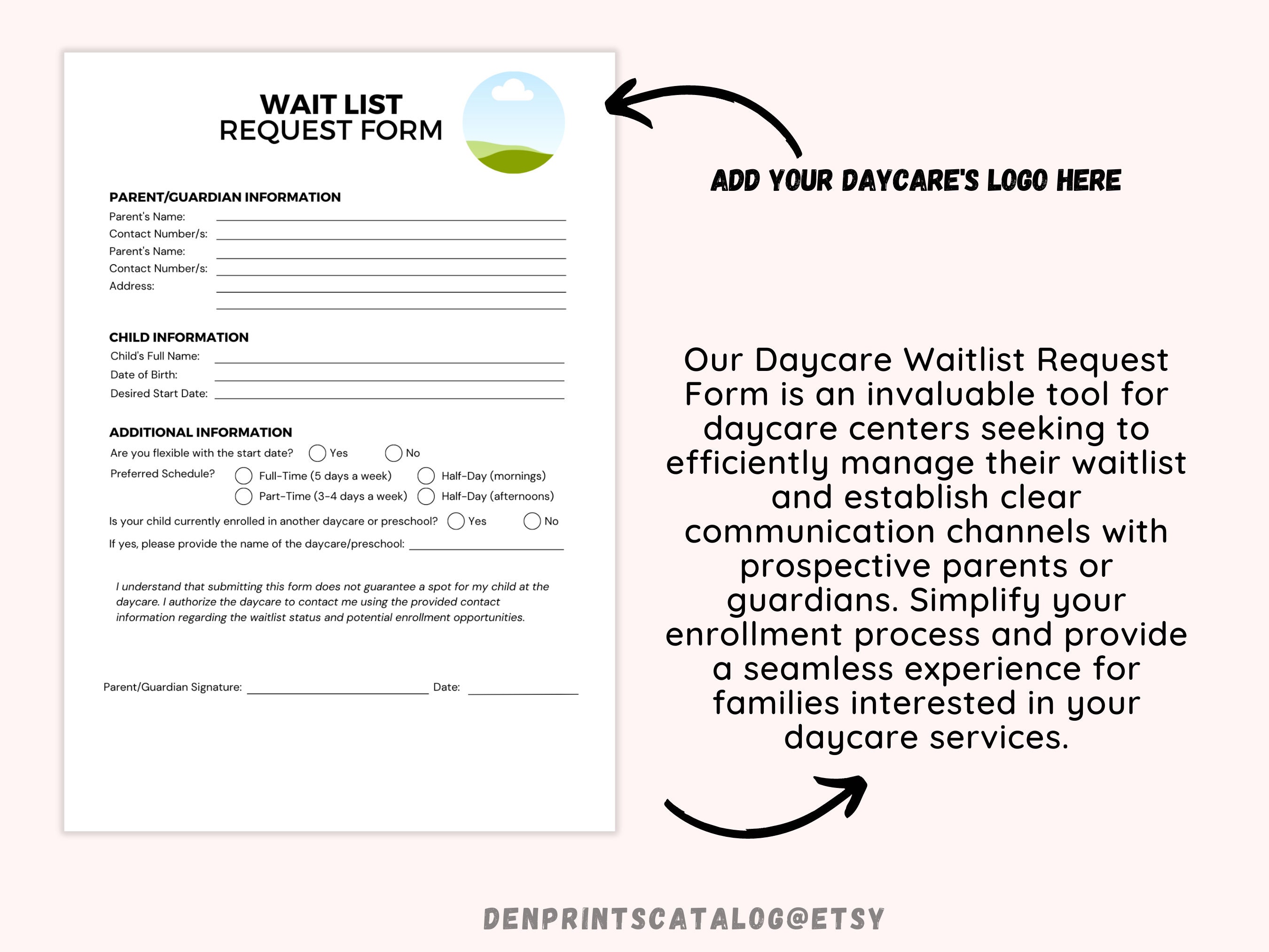 Daycare Wait List Printable Daycare Waiting List Template Wait List daycare-wait-list-printable-daycare-waiting-list-template-wait-list