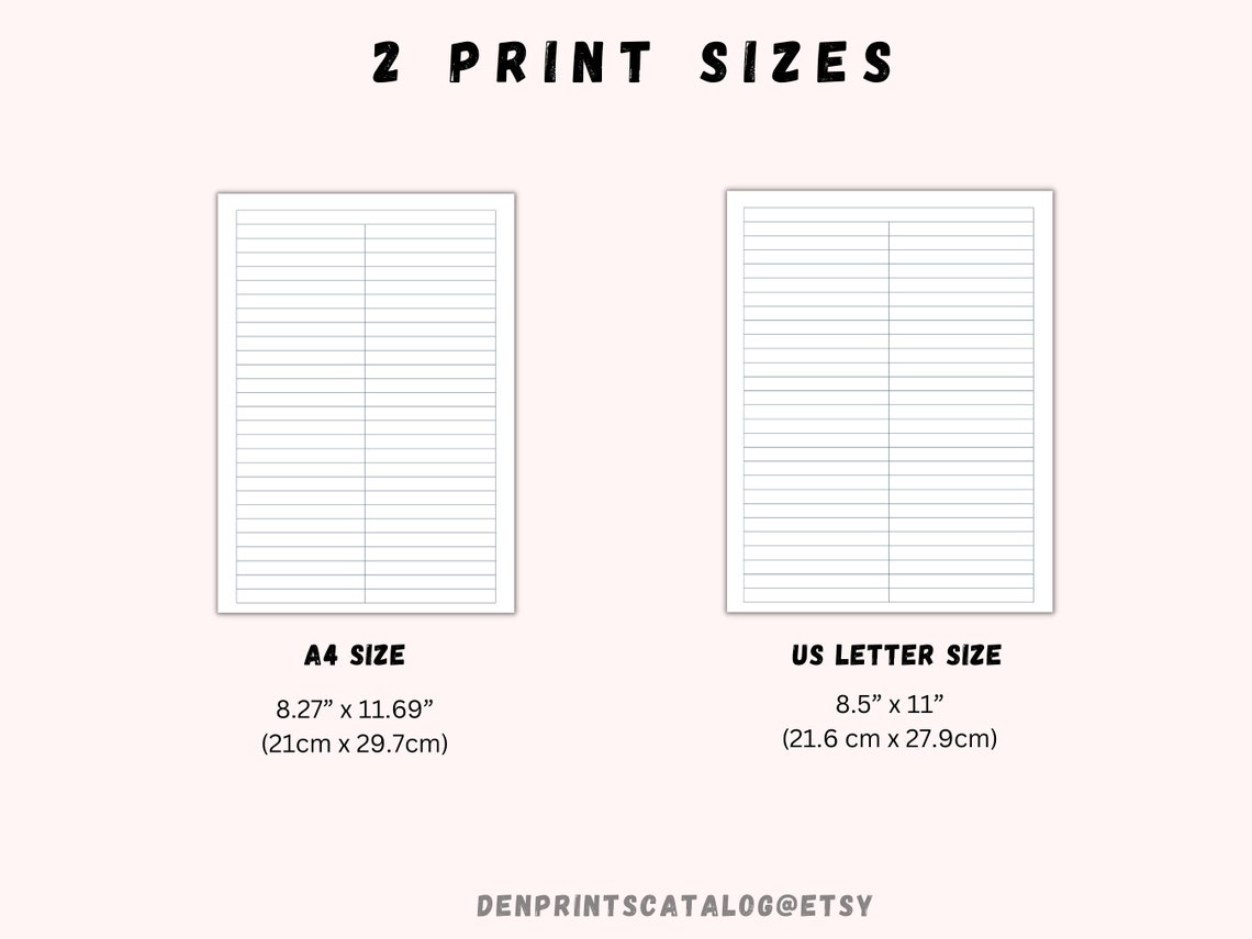 Three Column Header Printable Blank Columns Charts With Header One, Two, Three, Four, Five ...