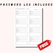 Visitation Log Printable, Child Care Log, Child Visits Tracker ...