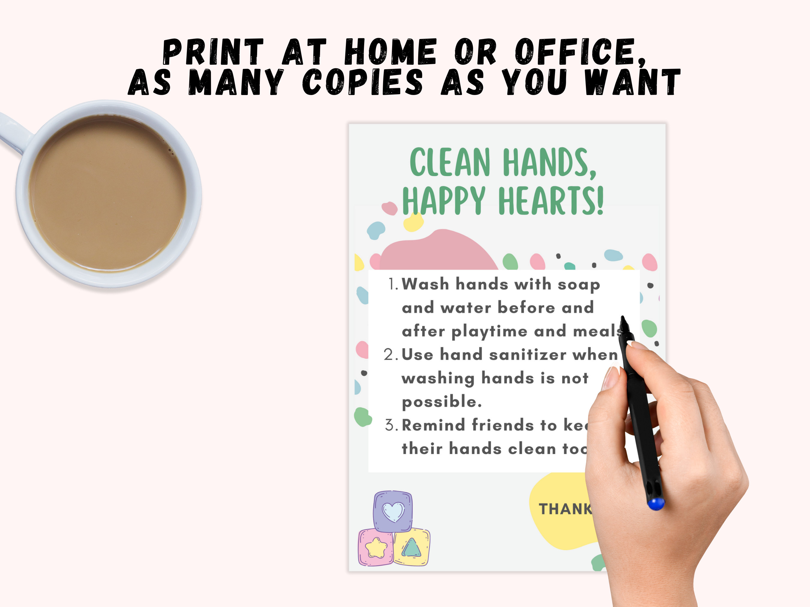 Keep Area Clean Signs Printable, Signs for Daycare Room, Designed for ...