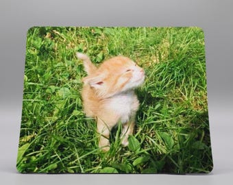 Personalised Photo Mouse Mat | Custom Rubber Desk Pad (22x18cm)