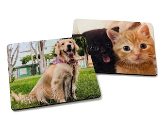 Personalised Photo Mouse Mat, Custom 22x18cm Desk Pad