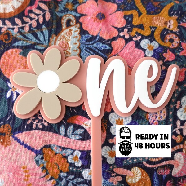 Daisy is One Cake Topper Etsy Australia