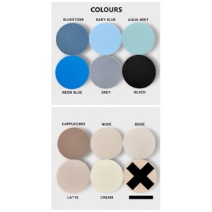 Image of 12 colours we use for the cake topper