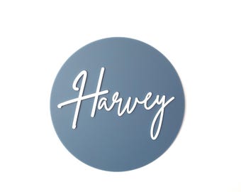 Custom Name Sign – Baby Name Sign - Kids Room Name Decor