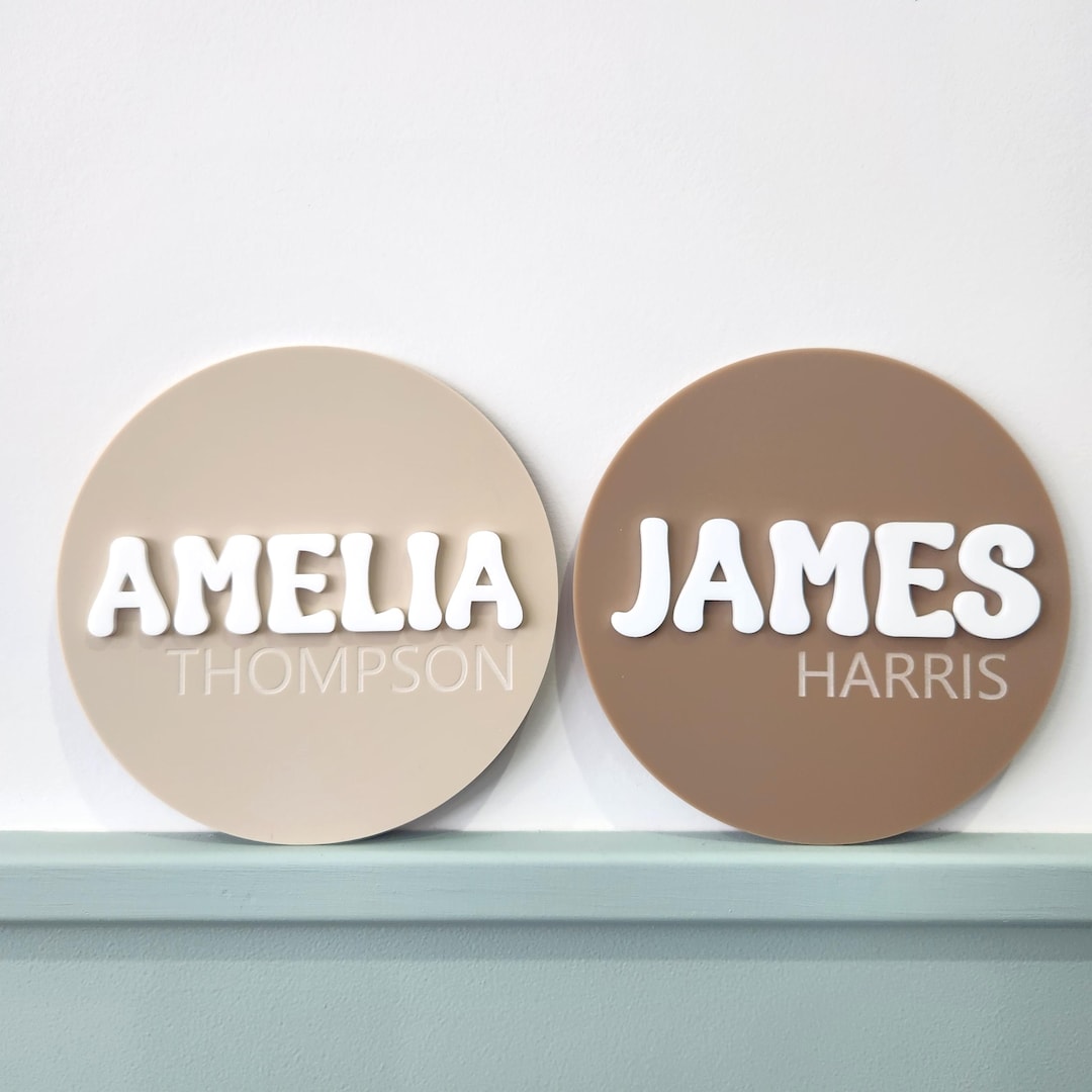 Birth Announcement Plaque - Baby Reveal Plaque - Etsy Australia