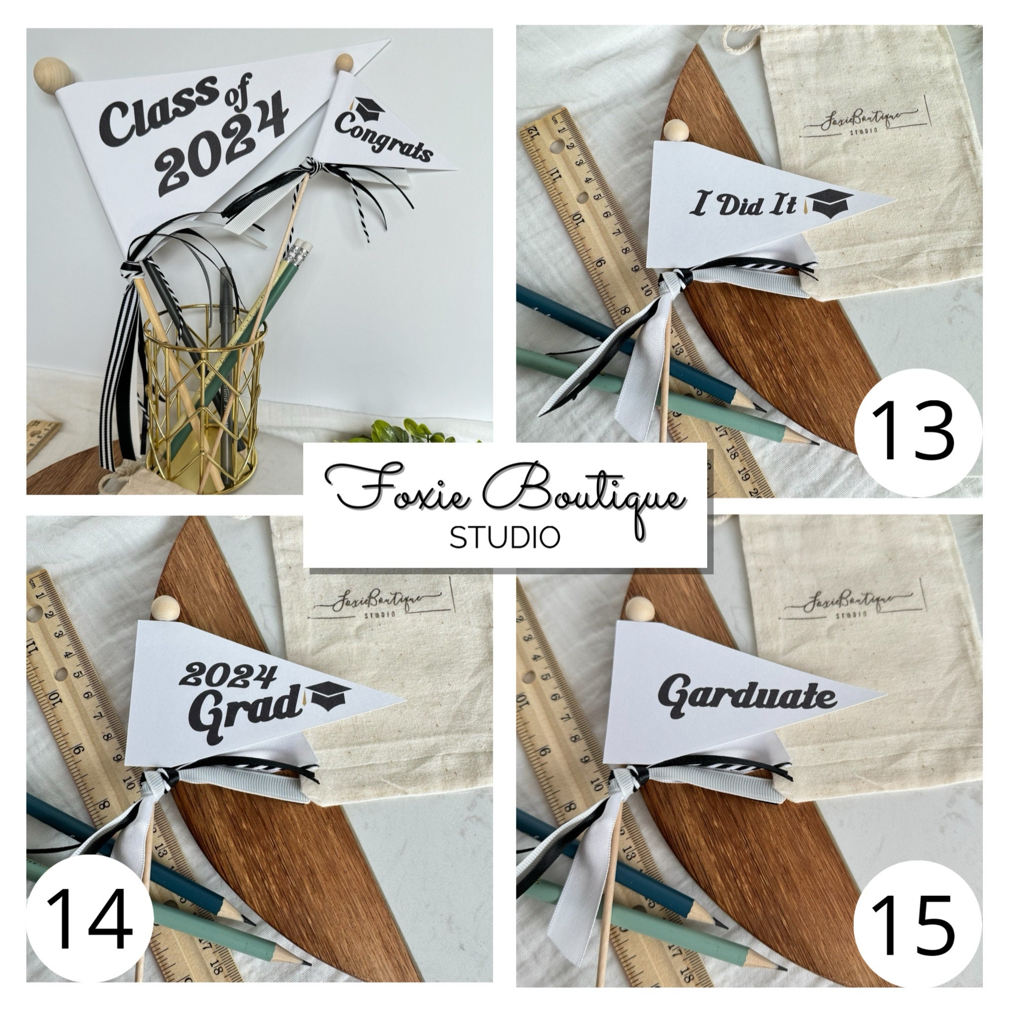 Graduation Pennant Flag,graduation Photo Prop,graduation Sign ...