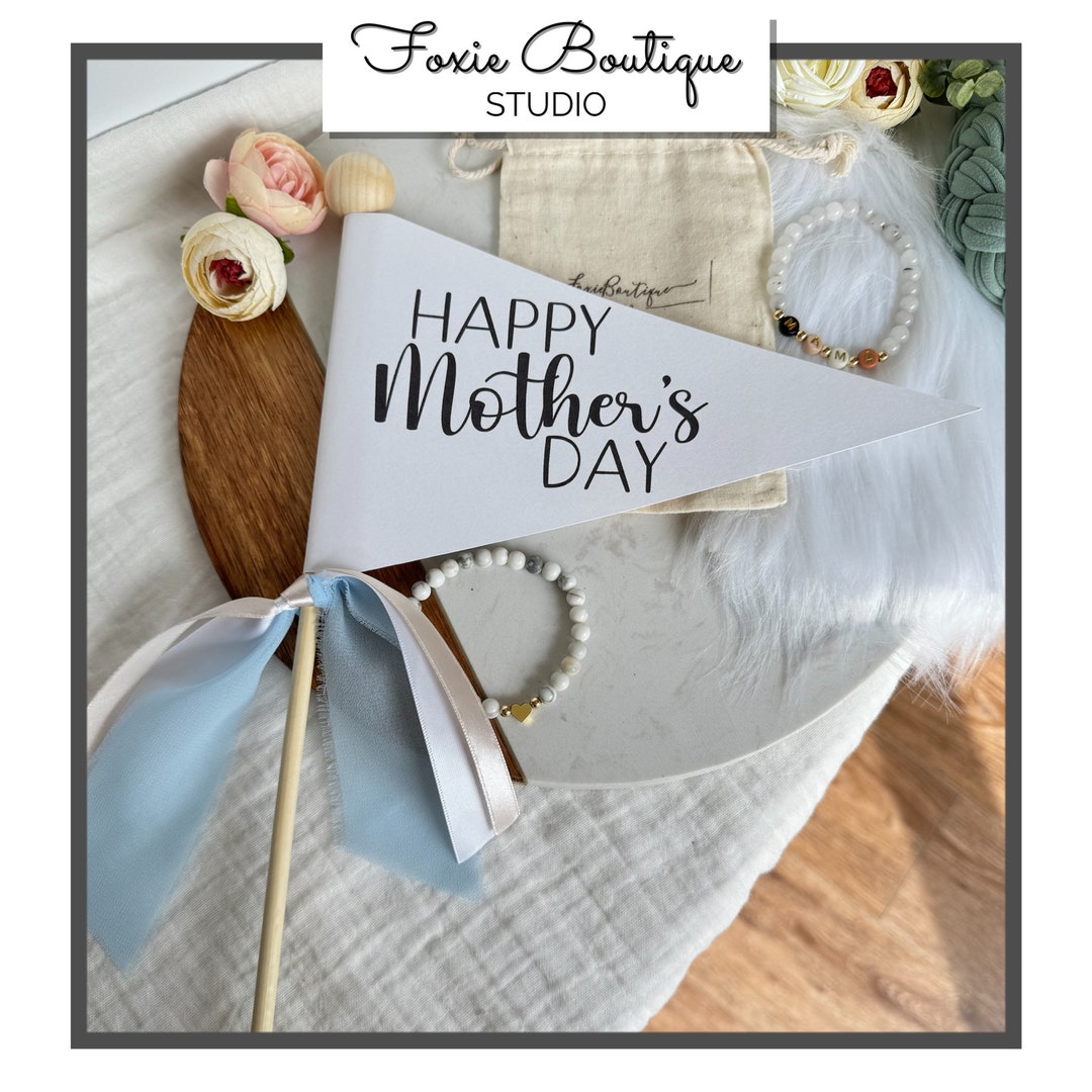 Happy Mother’s Day Pennant Flag,mother’s Day Gift,mom Pennant Flag, Mom ...