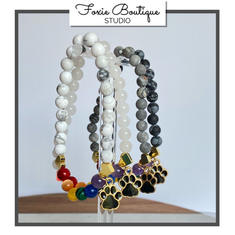 Rainbow Bridge Bracelet: Pet Loss Bracelet, Pet Memorial Bracelet ...