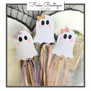 Ghost Wand,Halloween Wand,Wand,Ghost Costume,Halloween Party,Photo Prop,Ghost Decoration,Halloween Accessory,Halloween Basket,Ghost Party