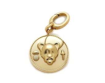 18K Gold Valor Pendant | Lion Charm | Waterproof | High Quality Jewelry | EFFE Jewelry