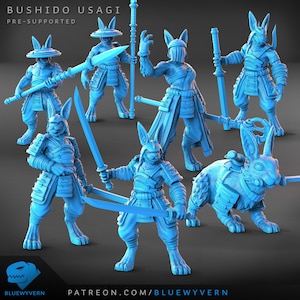 Bushido Usagi Harengon Rabbit Samurai