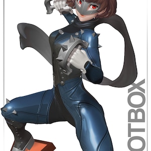 Makota persona5 lootbox |sculpt by Nomnom Figures fanart