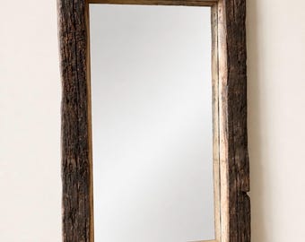 Reclaimed Oak frame - With Mirror