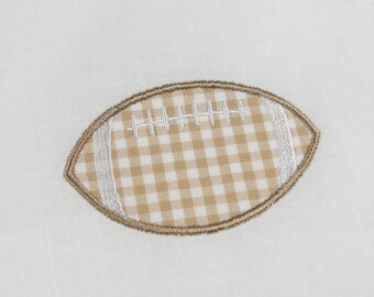 Diseño de bordado a máquina con apliques de fútbol, diseño de bordado a máquina con apliques de puntada satinada de fútbol, diseño de apliques de otoño para niño