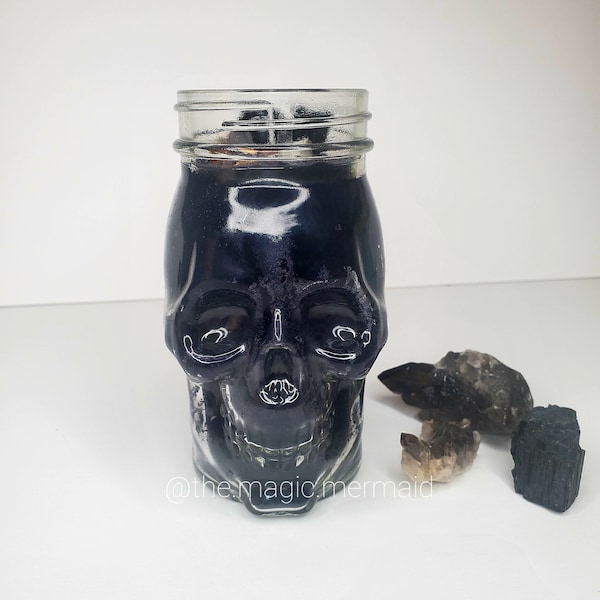 Skull Jar Etsy