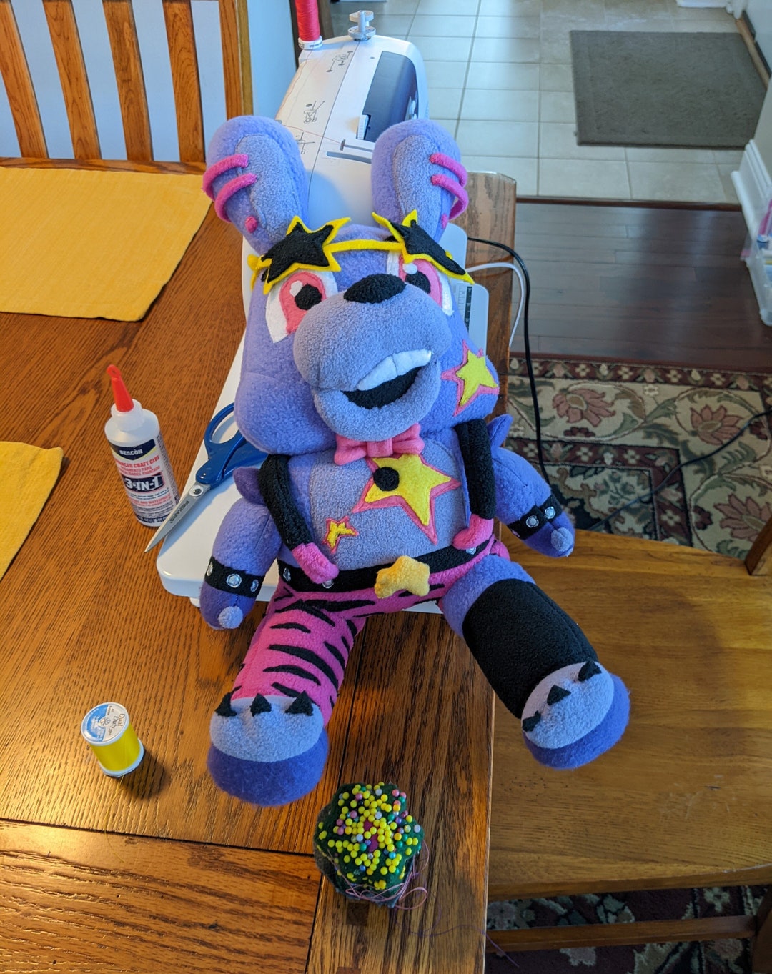 Animatronic Rock Star Bunny Plush PATTERN Tutorial - Etsy