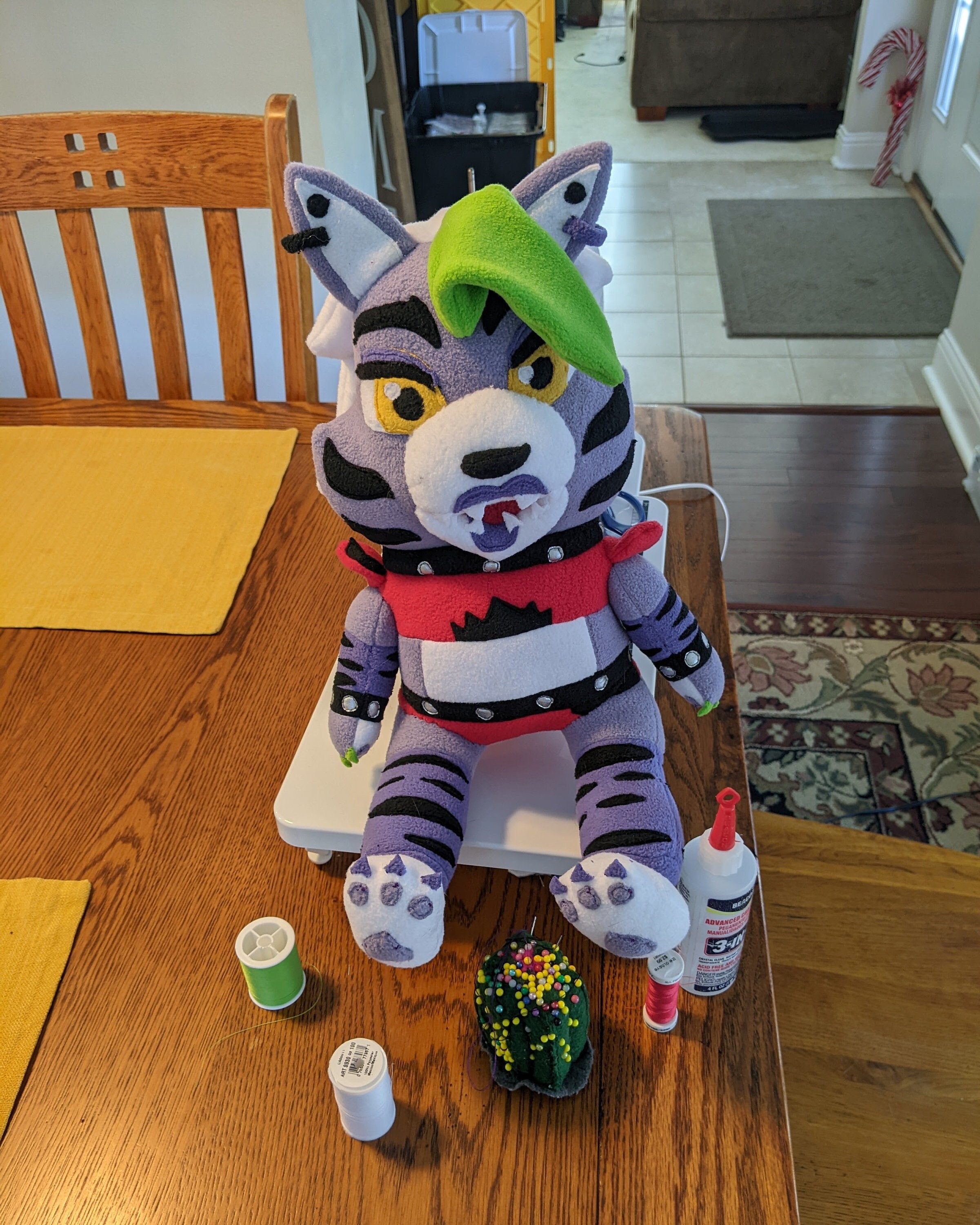 Not for Christmas Custom Glitchtrap Plush -  Israel