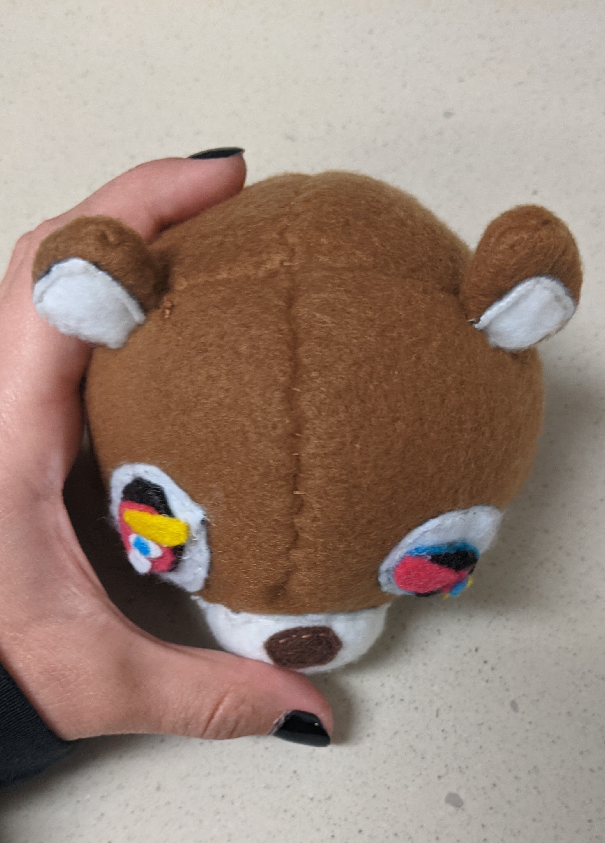 Graduation Bear Head PDF Plush PATTERN - Etsy