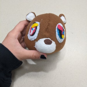 Graduation Bear Head PDF Plush PATTERN