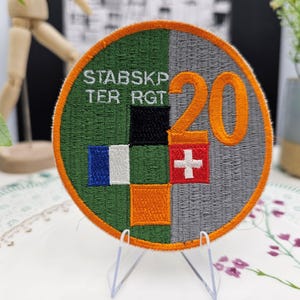 Rare Collectable Original Swiss Army Issued Military Insignia Patches
