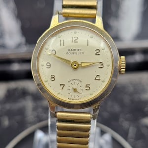Ancre horloge goud dames hotsell