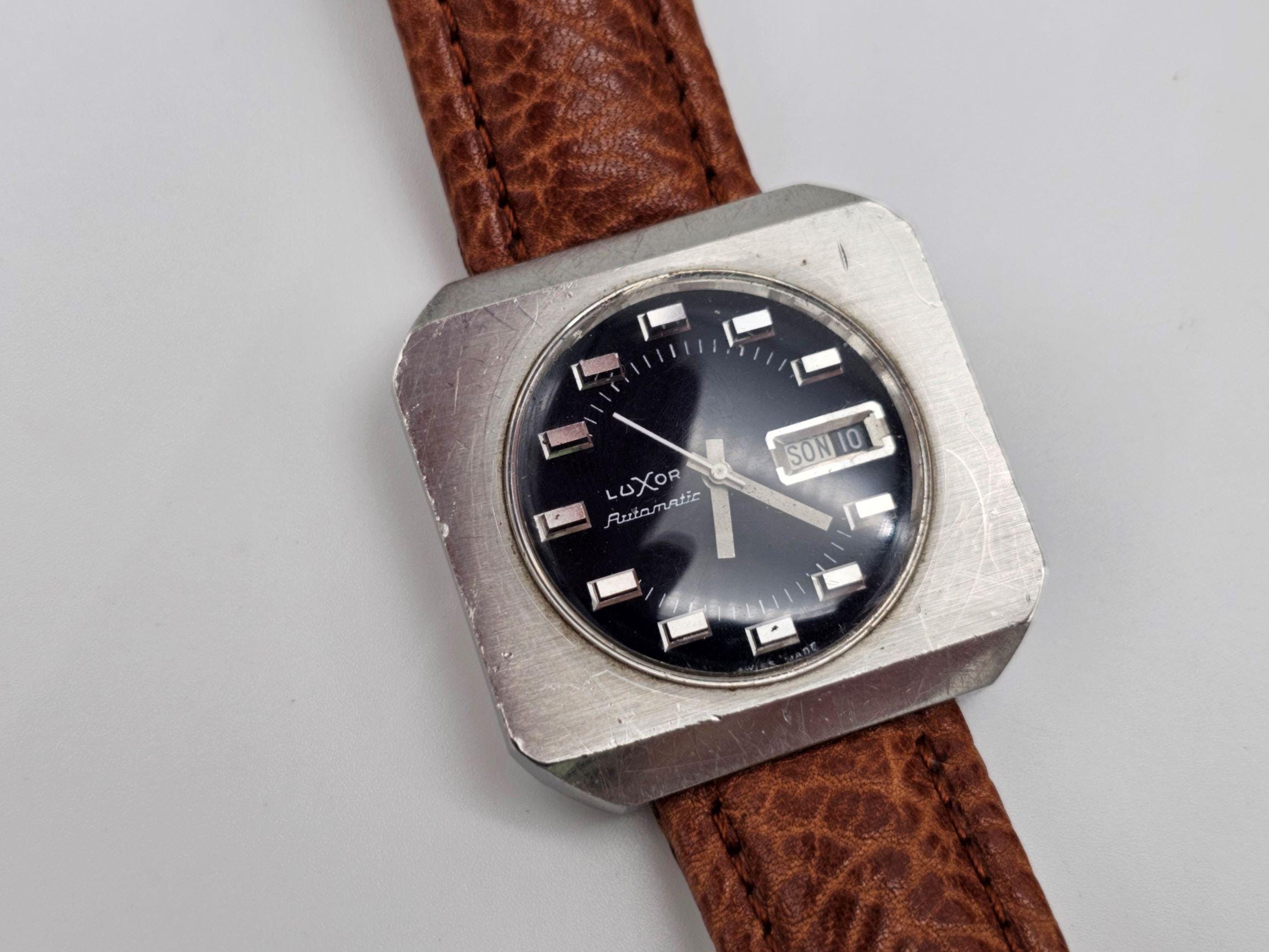 スイス製 LUXOR ルクソール 機械式 ゼンマイ 置時計用ムーブメント Swiss luxor watch - Etsy 日本