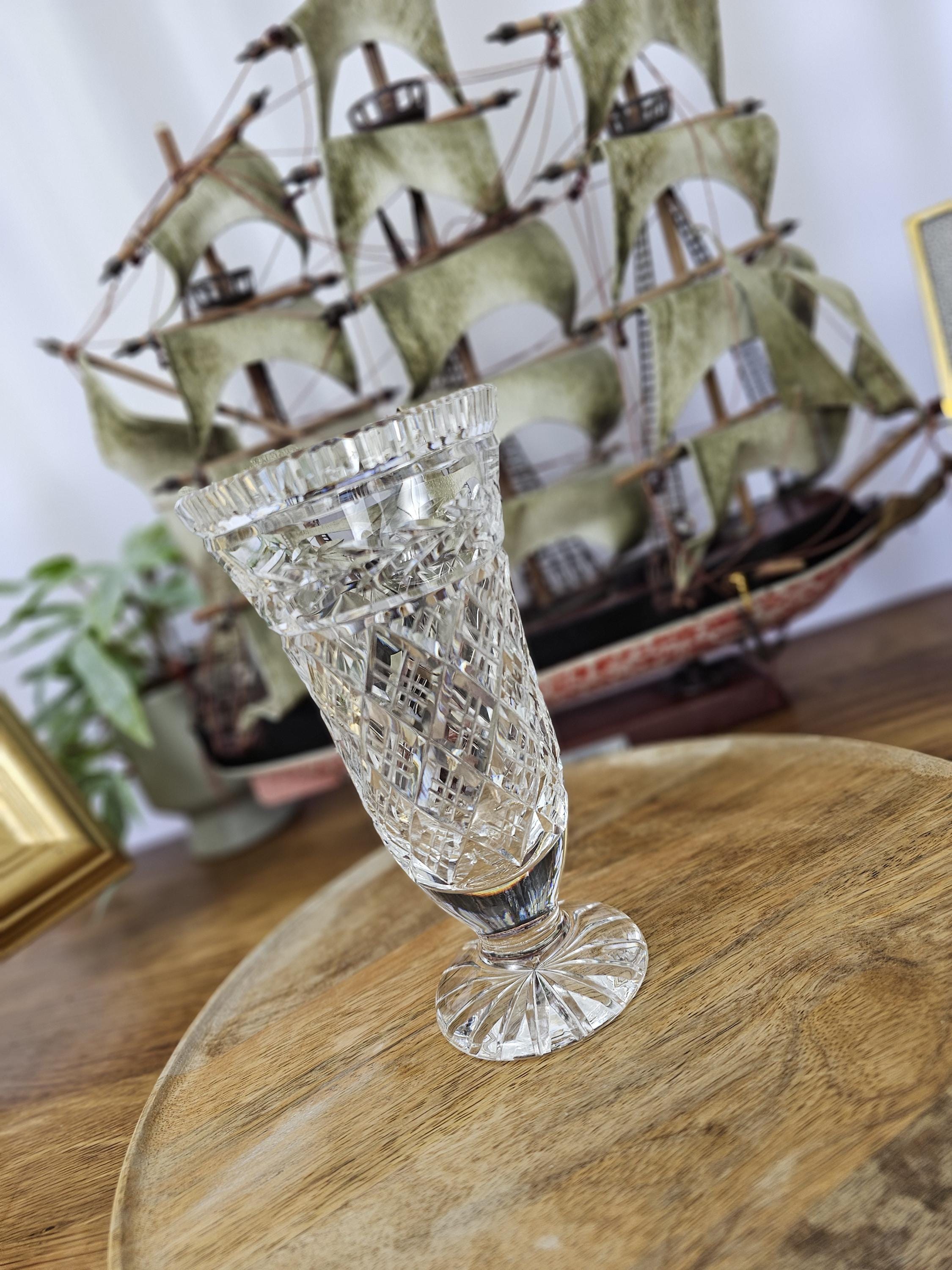 Large waterford crystal vase - Etsy 日本