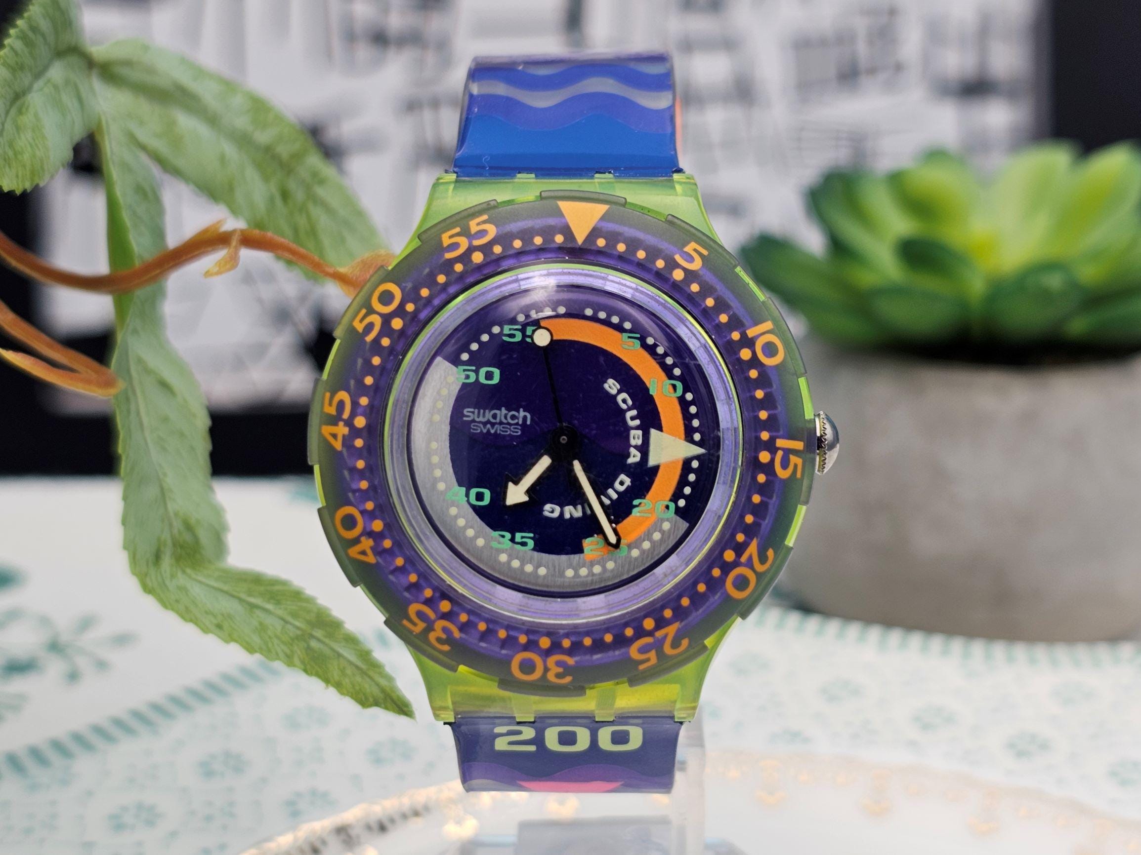 swatch 夜光 デッドストック scuba ダイバー 90年代 美品 swatch 夜光 デッドストック scuba ダイバー 90年代 美品 Swatch