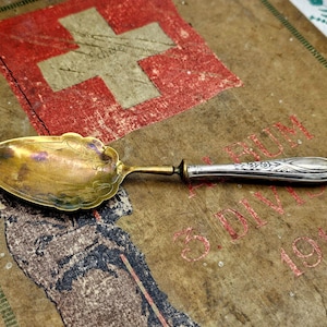 1800er Silber 800 Dessert Löffel Schweizer Sammlerstück Seltener Fund