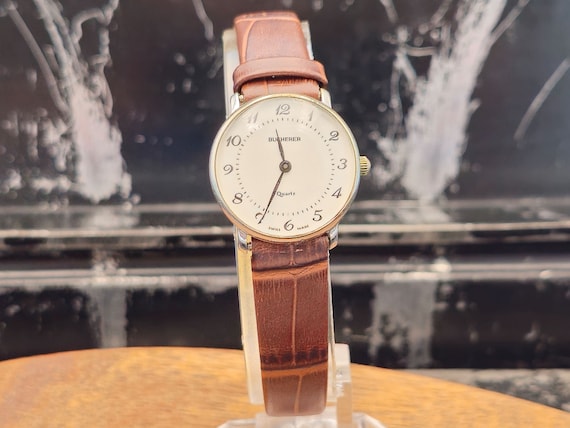 Vintage Bucherer Quartz 1980s Swiss Watch Ladies - Etsy