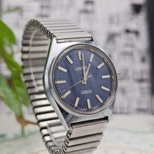 Vintage Lanco Swiss Watch  Mechanical 1960s
