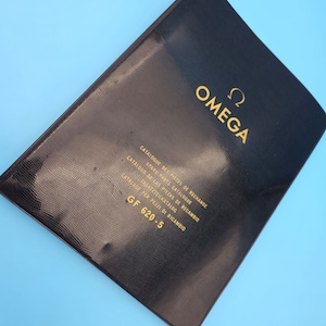 Genuine Vintage 1950s OMEGA watch spare parts catalogue GF 620-5