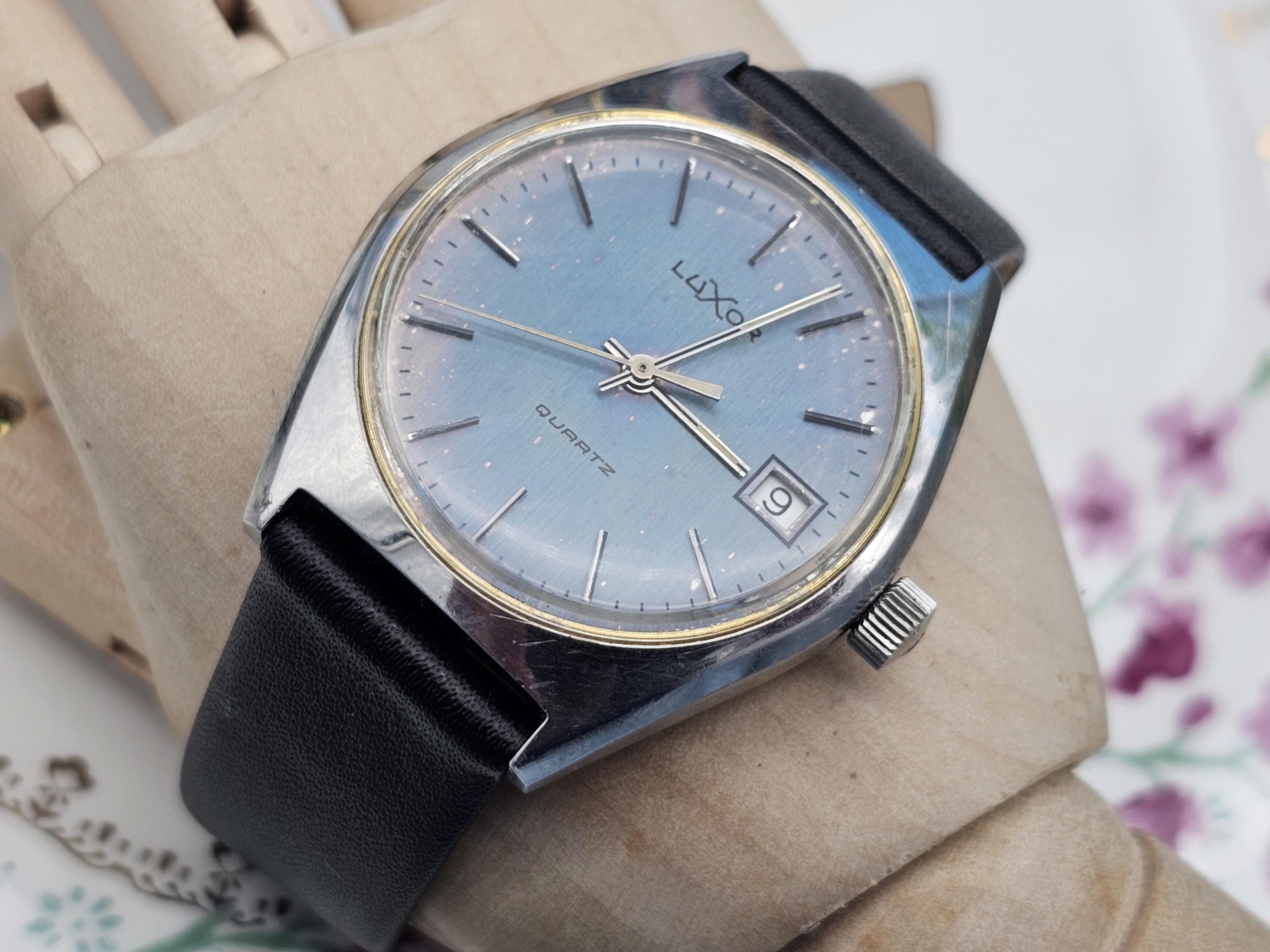 Swiss luxor watch - Etsy 日本