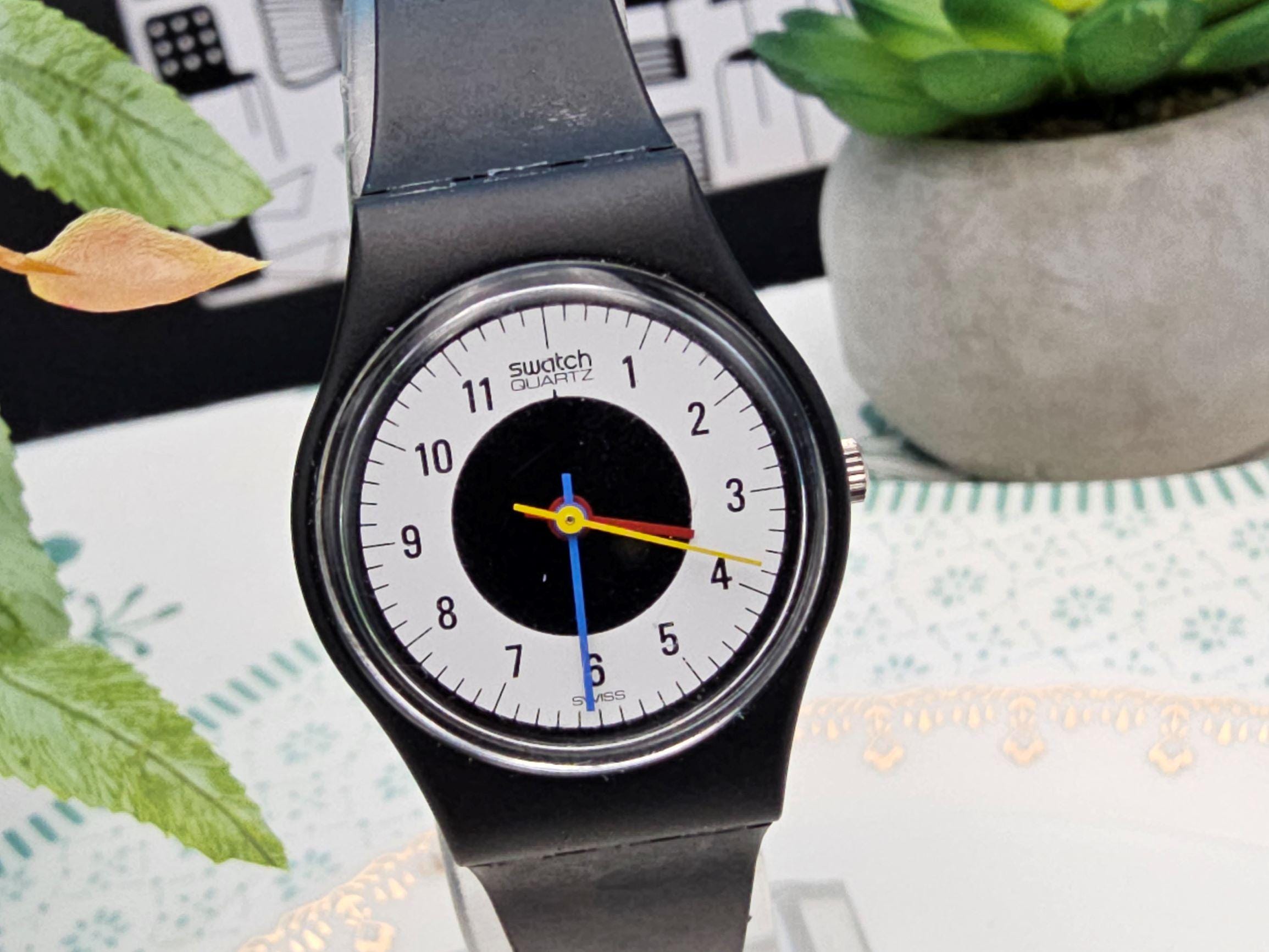 1984 Swatch Watch - Etsy