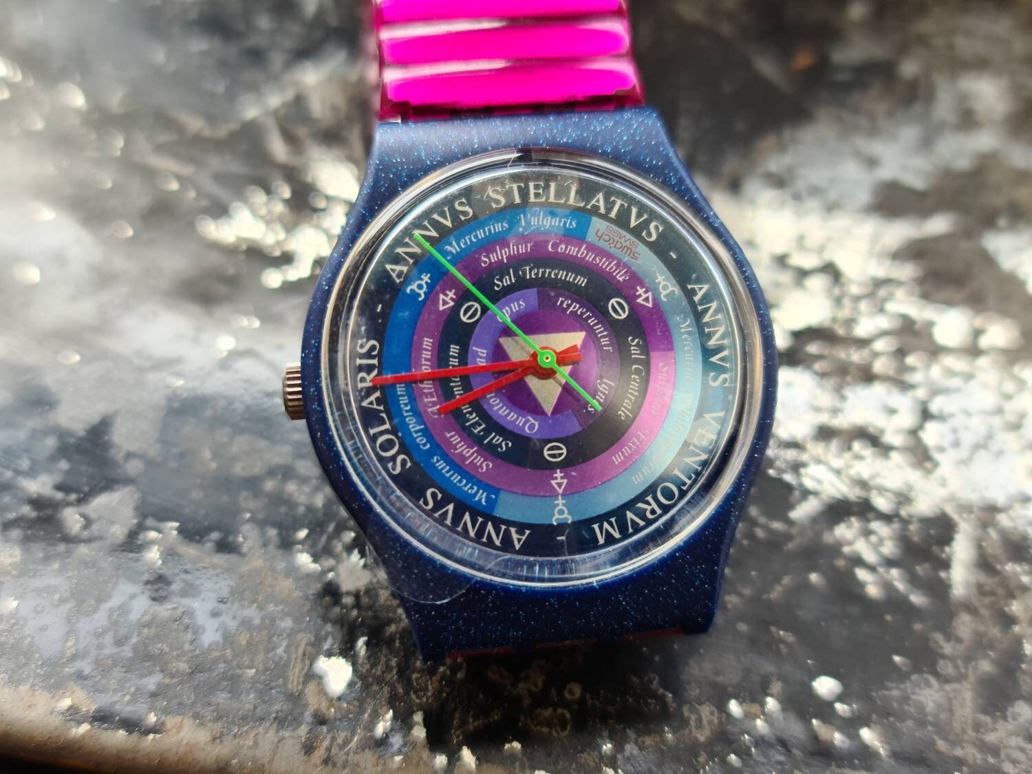 ダブル／ミストブルー swatch ANNVS 腕時計 通販