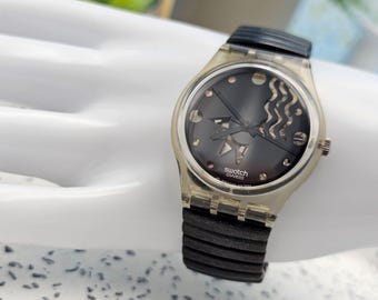 1992 Collectable  Swatch Vintage Swiss Watch Flake
