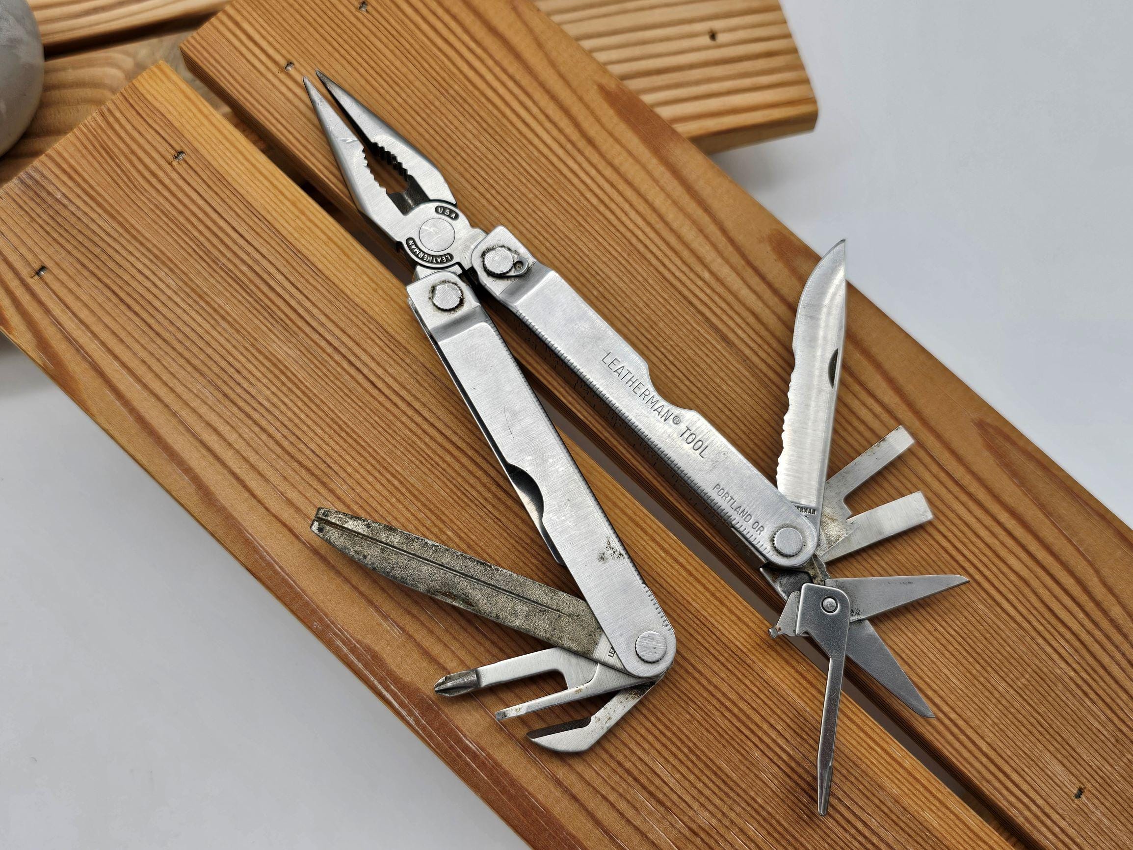 Vintage Leatherman PST II Discontinued USA Made Multi Tool