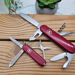 Victorinox Classic Sd 58mm Spartan 91mm  Swiss Army Tool Combo bundle Keychain Tool
