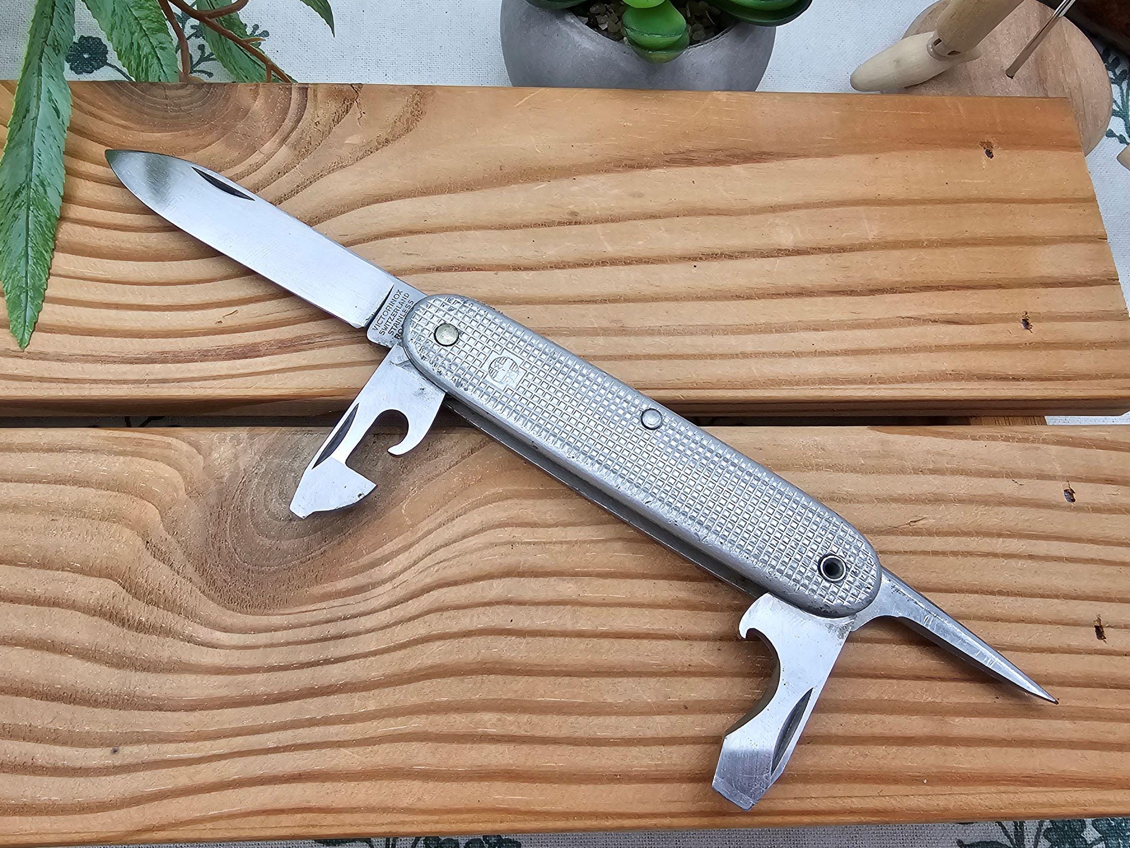 Victorinox 76 Alox Original Swiss Army Soldier 1976 Issue Vintage
