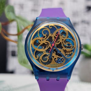 1990 Collectable  Swatch Vintage Swiss Watch Quartz Stucchi