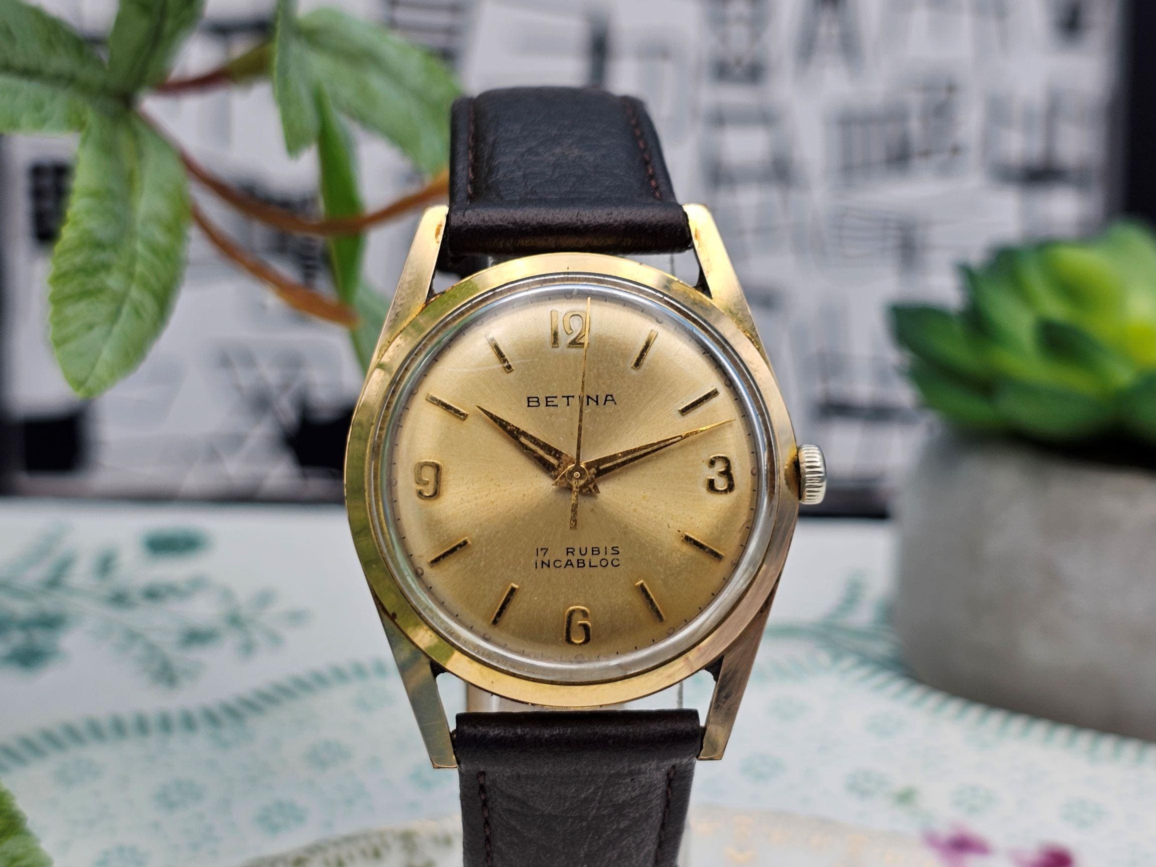 Marvin Swiss Watch - Etsy Israel